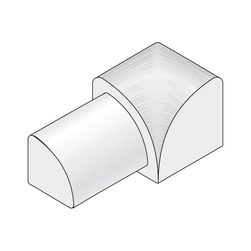 DURAL inside corner DURONDELL PVC white 100mm