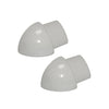 DURAL outside corner DURONDELL PVC silver grey 10mm