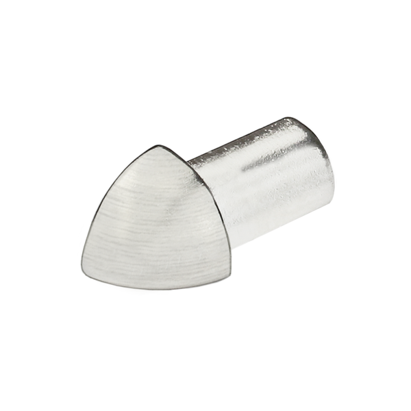 Außenecke DURONDELL Metalldruckguss gebürstet 8mm