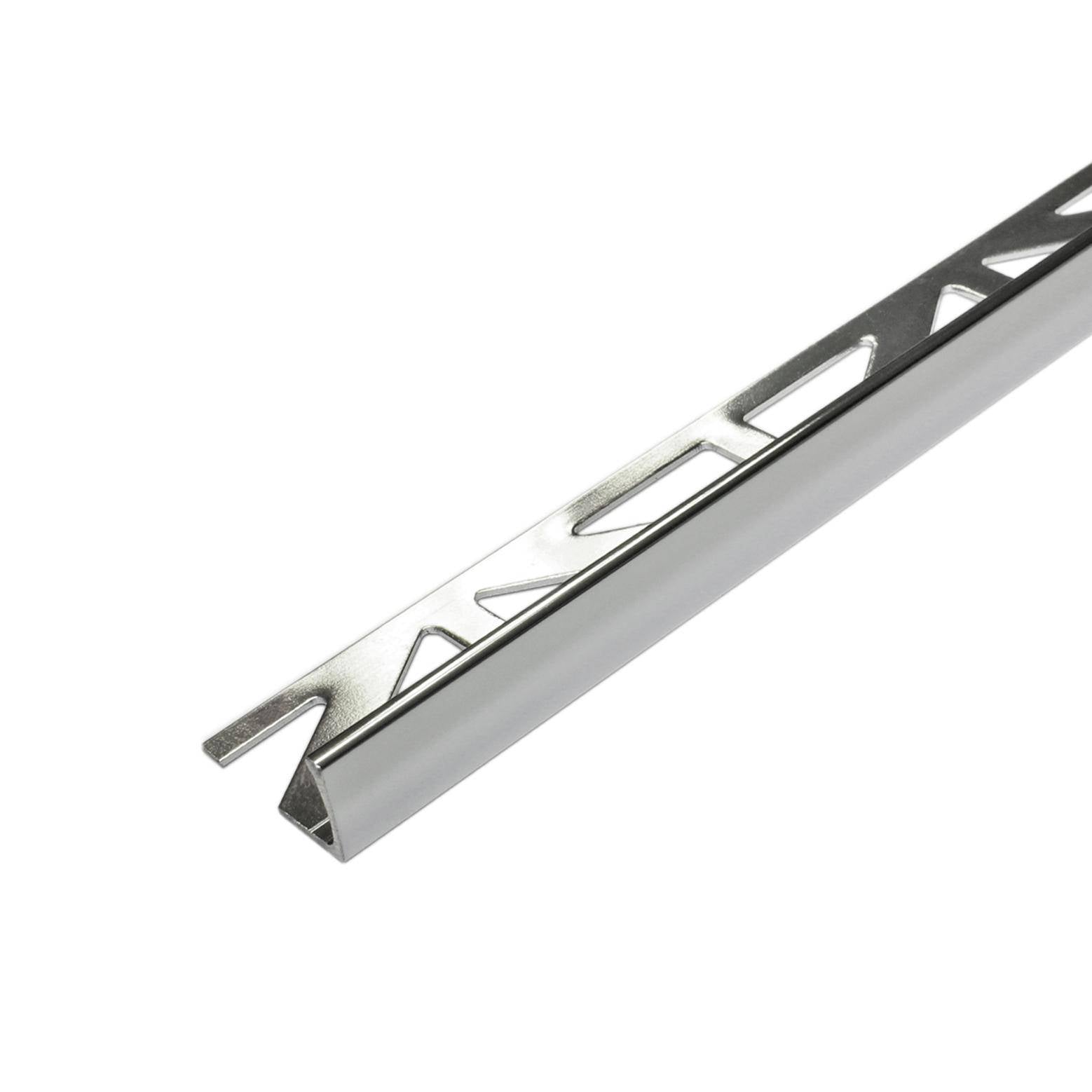 DURAL angle profile DUROSOL aluminium high gloss anodised silver 12mm 250cm