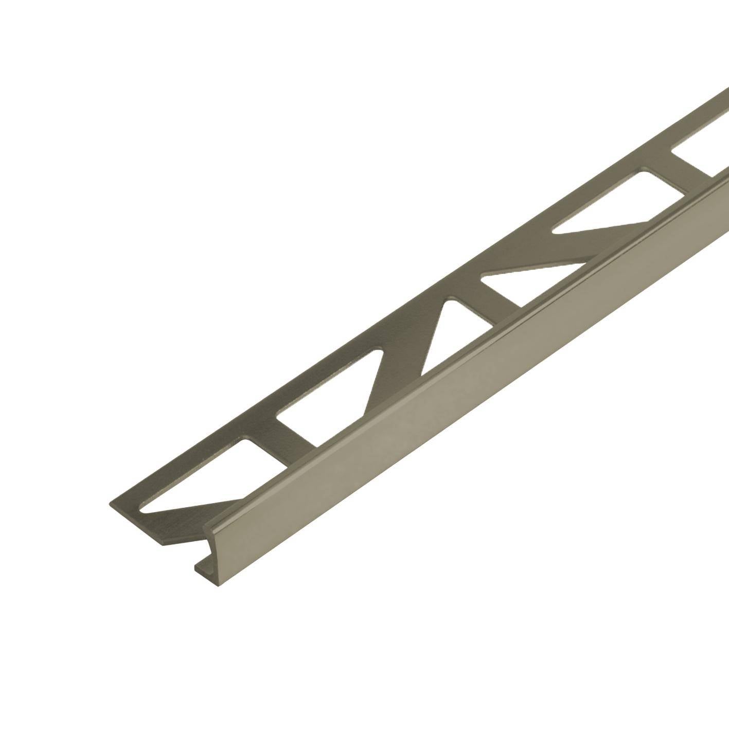 DURAL angle profile DUROSOL aluminum anodized titanium 12.5mm 250cm