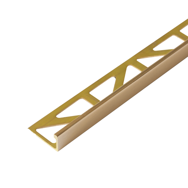 DURAL profil kątowy DUROSOL mosiądz wysoki połysk z folią ochronną 8mm 250cm