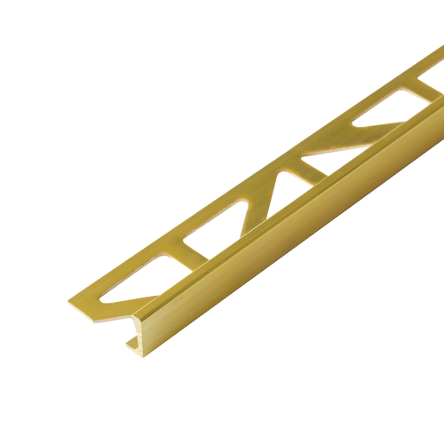 DURAL angle profile DUROSOL brass natural 11mm 250cm