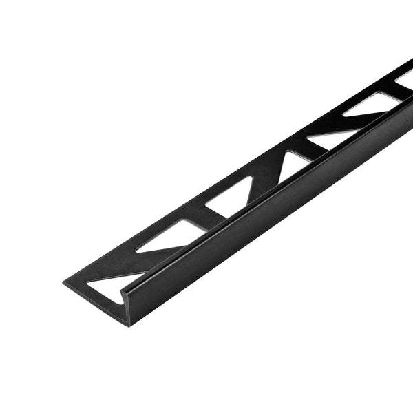 DURAL angle profile DUROSOL PVC black glossy 8mm 250cm