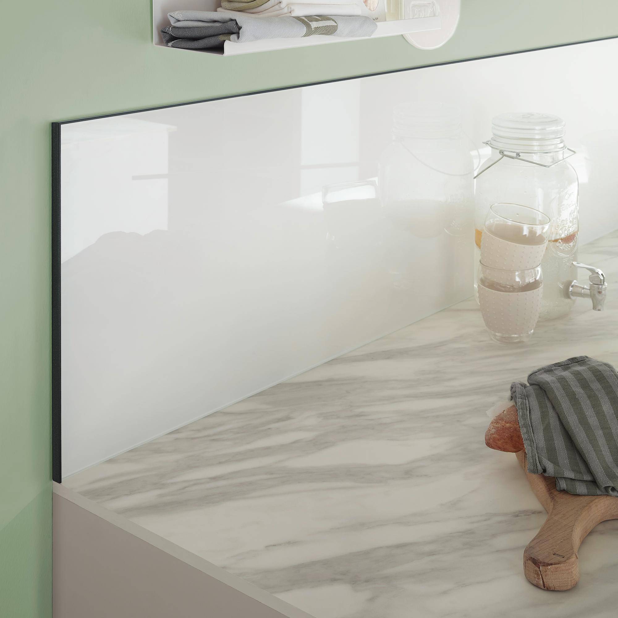 Viertelkreisprofil DURONDELL Aluminium pulverbeschichtet Salt and pepper schwarzbraun 12,5mm 250cm