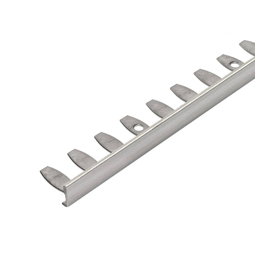 DURAL angle profile for bending Z-Flex DUROSOL stainless steel (V2A/304) natural 4.5mm 250cm