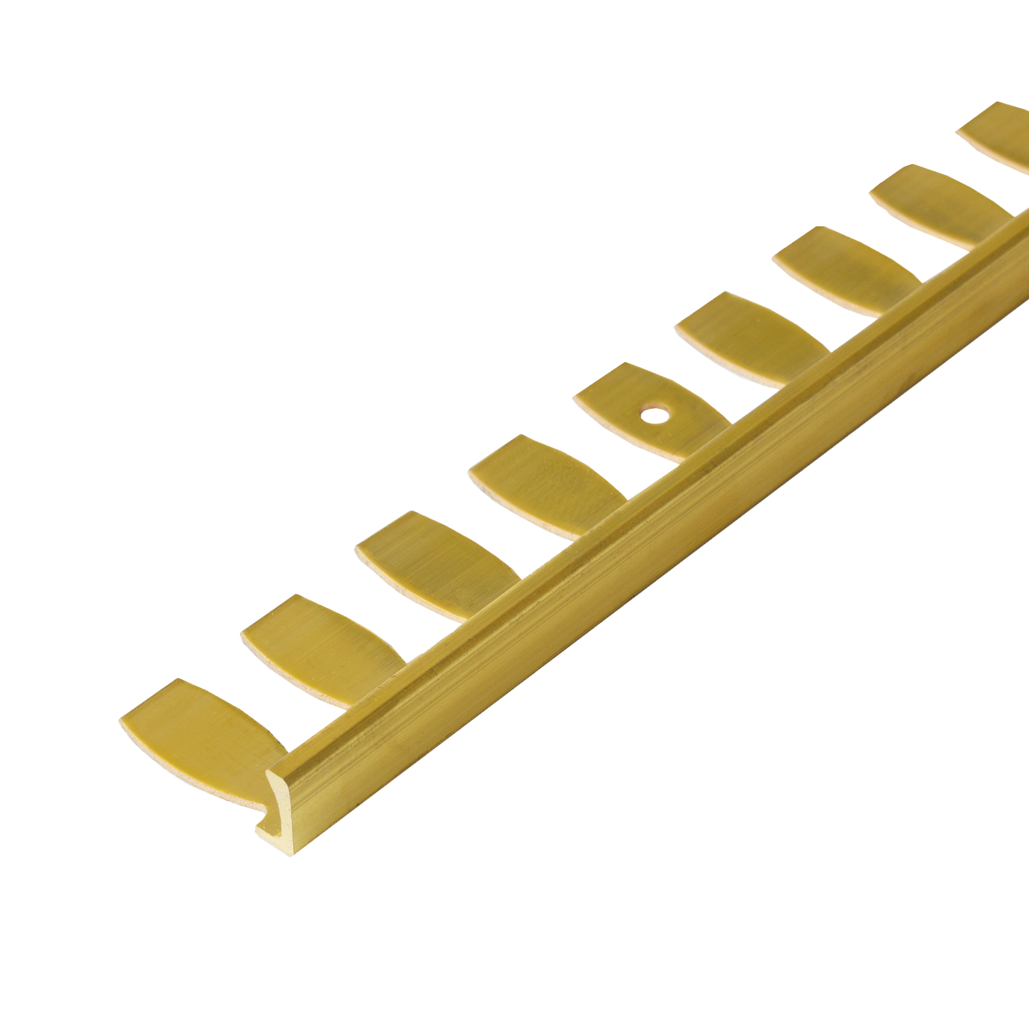 DURAL angle profile for bending Z-Flex DUROSOL brass natural 6mm 250cm