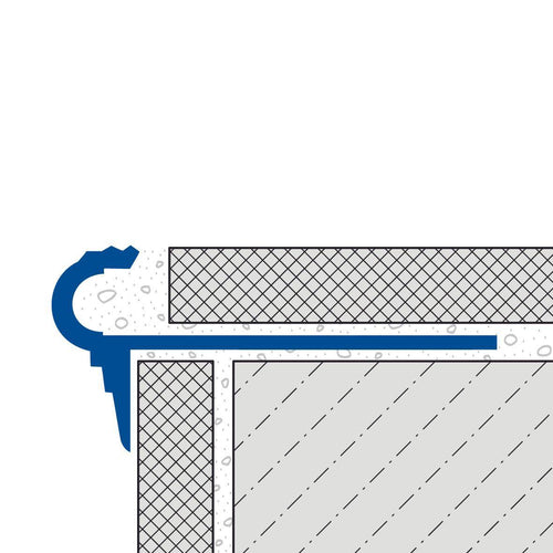 DURAL traptredeprofiel FLORENTOSTEP aluminium geanodiseerd zilver 9mm 250cm