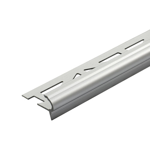 DURAL traptredeprofiel FLORENTOSTEP aluminium geanodiseerd zilver 9mm 250cm