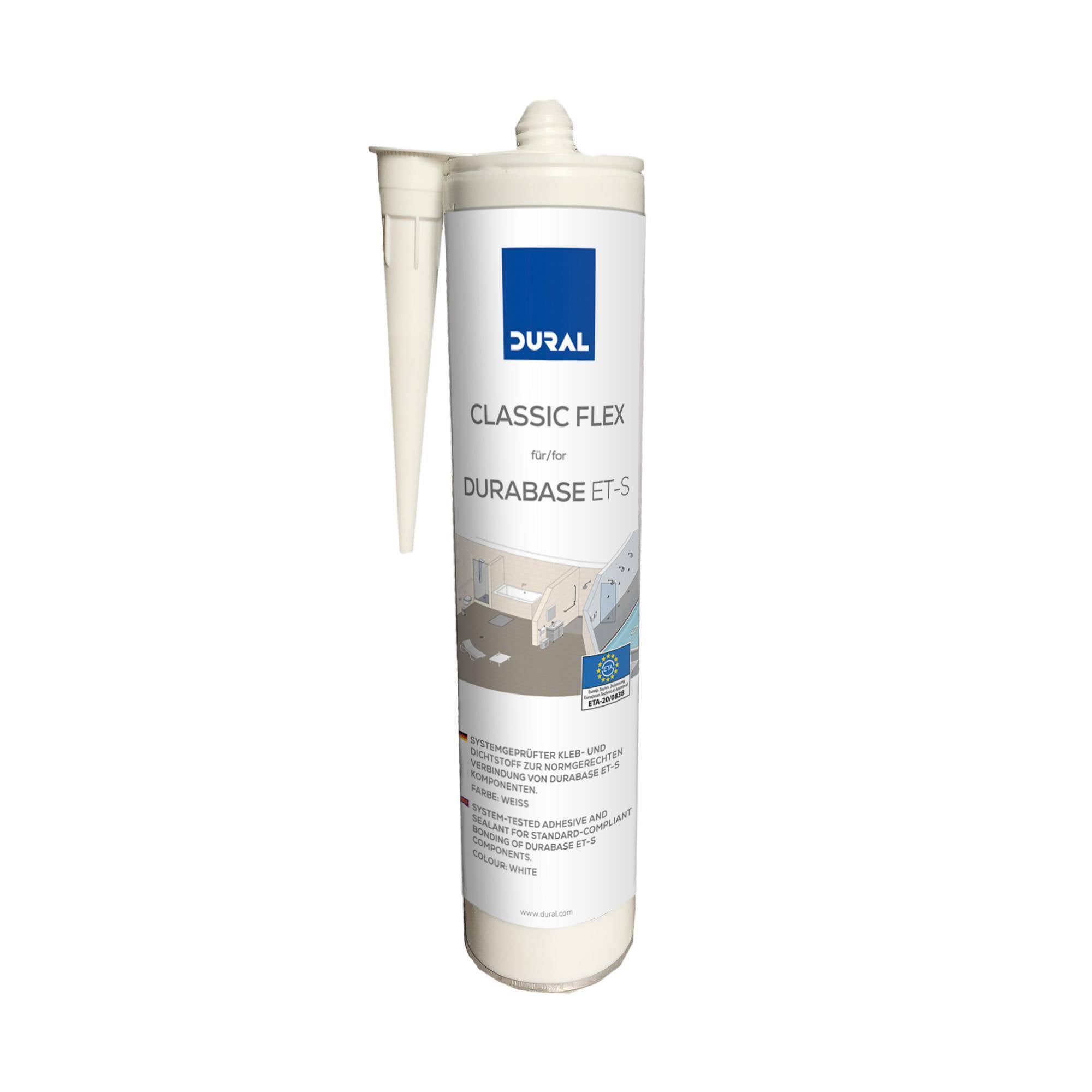 DURAL adhesive sealant CLASSIC-FLEX white