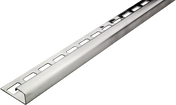 FLIESENEXPERT 24 square profile LARGO CANTO stainless steel (V2A/304) natural 9mm 300cm