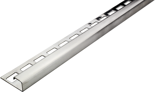 FLIESENEXPERT 24 Profilé carré LARGO CANTO Acier inoxydable (V2A/304) naturel 9mm 300cm