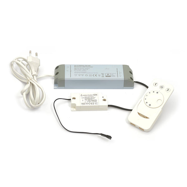 LED Homebase für bis zu 4 Empfängern LED-SET EMOTION F Aluminium