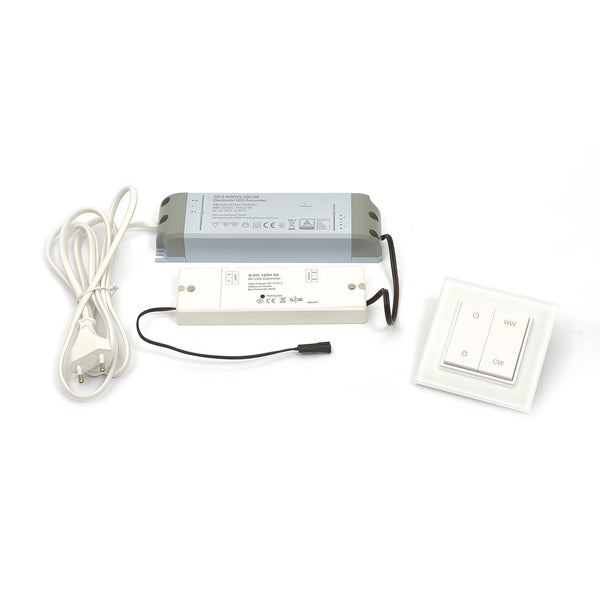 LED Anschluss-Set für LED "Emotion" für 1 Empfänger LED-SET EMOTION W Aluminium