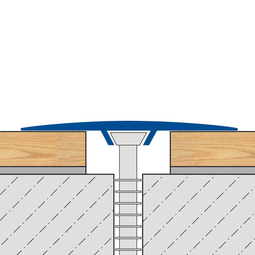 DURAL Übergangsprofil MULTIFLOOR EXPANSION Aluminium eloxiert titan 100cm