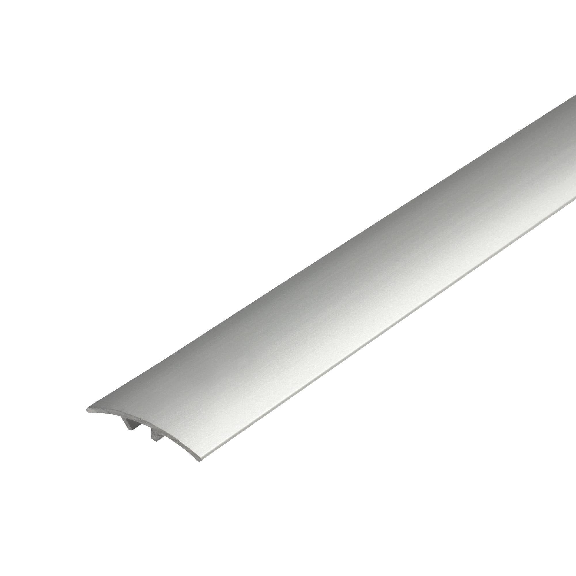 DURAL overgangsprofiel MULTIFLOOR TRANS. PVC zilver geanodiseerd 100cm