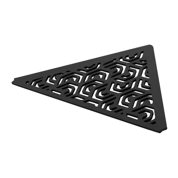 DURAL corner shelf TI-SHELF PENTA aluminium structured coated black