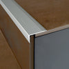 DURAL stair tread profile undrilled PROTECT aluminium anodised silver 20mm 270cm