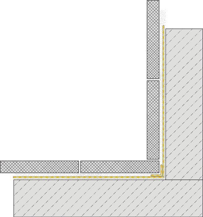 Dichtmatte DURABASE WP gelb 10lfdm