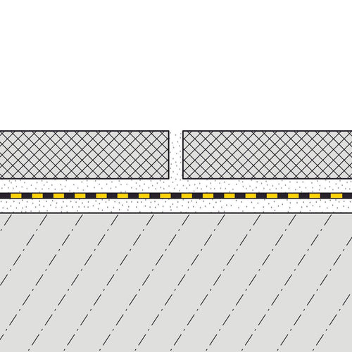 DURAL afdichtingsmembraan zelfklevend DURABASE WS geel 5 lopende meter