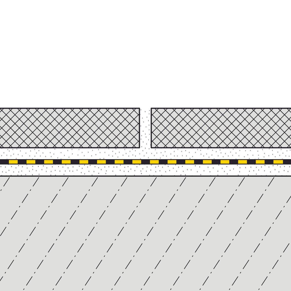 DURAL afdichtingsmembraan zelfklevend DURABASE WS geel 30 lopende meter