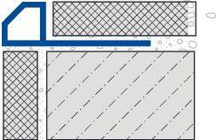 DURAL end profile DURAPLUS DIAMOND aluminium anodised silver 9mm 250cm