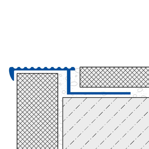 DURAL traptredeprofiel DURASTEP SOLID-L aluminium geanodiseerd zilver 9mm 300cm