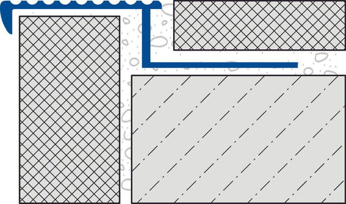 DURAL Treppenstufenprofil DURASTEP SOLID-L Aluminium eloxiert silber 11mm 250cm