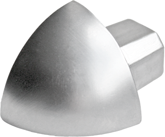 Außenecke RONDI RO Metalldruckguss silber 8mm