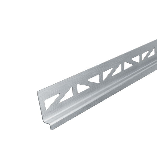 Wandanschluss Gefällekeil rechts (in Blickrichtung zur Rinne) SHOWER-GK TILE Edelstahl (V2A/304) gebürstet 6mm 120cm