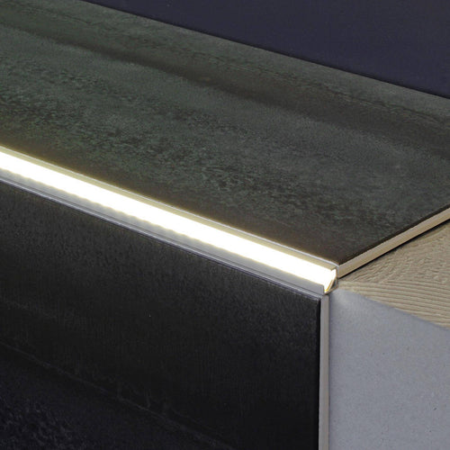 DURAL LED-Basisprofil SQUARELINE LED silber eloxiert 9mm 250cm