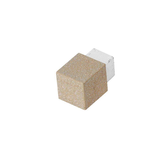 DURAL inside and outside corner SQUARELINE aluminium structured coated beige 11mm