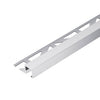 DURAL end profile SQUARELINE aluminium anodised silver 12.5mm 250cm