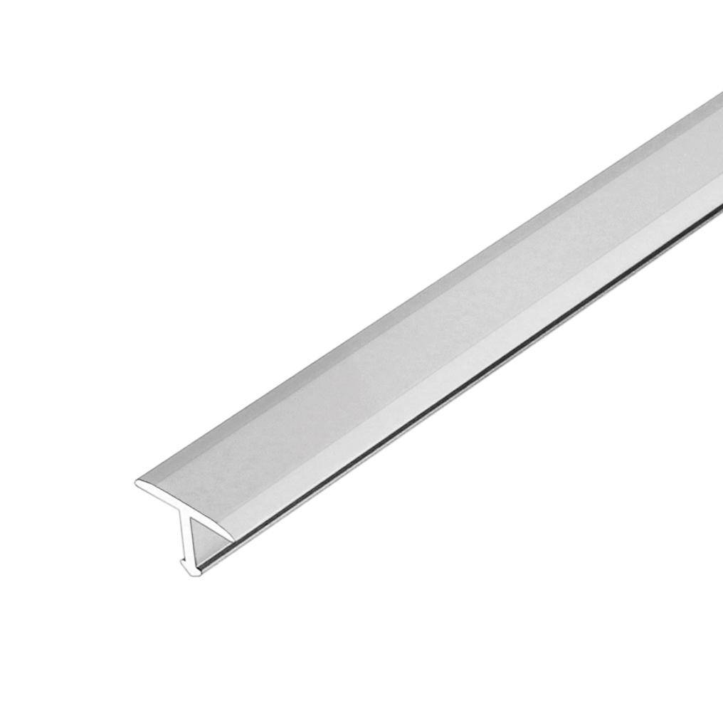 DURAL afdekprofiel passend voor Z-Flex Curver T-FLOOR aluminium naturel 6mm 250cm