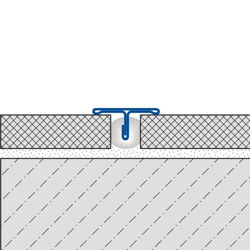 DURAL Abdeckprofil T-FLOOR Edelstahl (V2A/304) natur 7mm 250cm