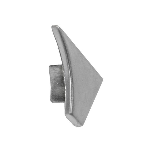 DURAL end cap right T-COVE die-cast metal high gloss natural 12mm