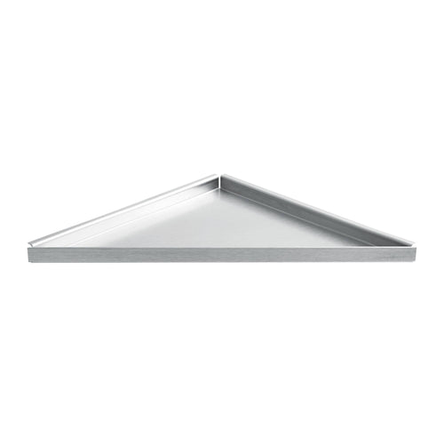 DURAL corner shelf TI-SHELF DNG stainless steel (V2A/304) brushed 12.5mm