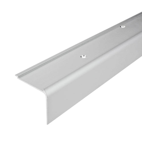 DURAL traptredeprofiel voor 1 x inzetstuk 43 mm TREDSAFE aluminium geanodiseerd zilver 44mm 250cm