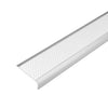 Einlage DIAMONDTRED PVC safety white rutschhemmend 37mm 250cm