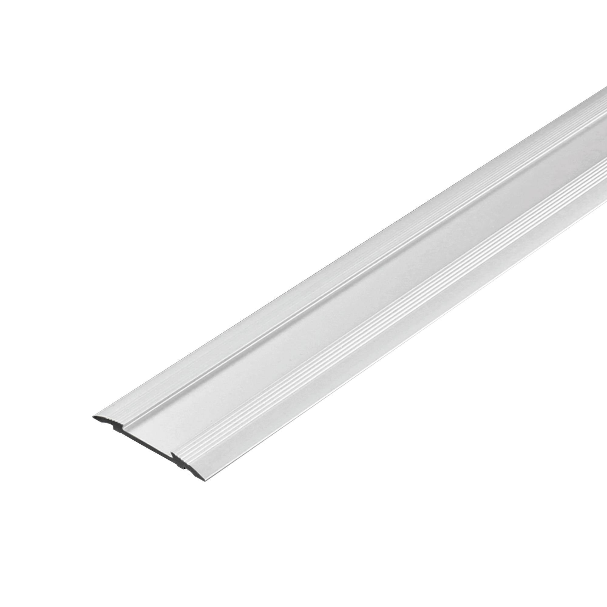 DURAL Treppenstufenprofil für 1 x Einlage 13 mm TREDSAFE Aluminium eloxiert silber 3mm 250cm